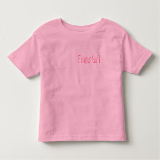 花の力:幼児の花女 トドラーTシャツ