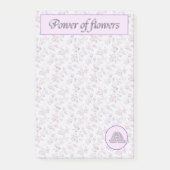 花の力(A-Z)コレクションモノグラムA ポストイット (正面)