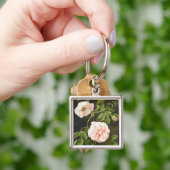 花の勉強 キーホルダー (手)