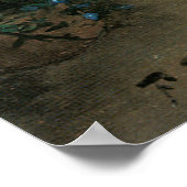 花の勉強 ポスター (角)