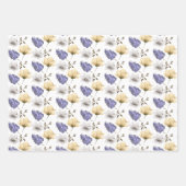 花の包装紙のシート ラッピングペーパーシート (正面)