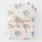 花の包装紙シート ラッピングペーパーシート (インサイチュ)