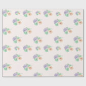 花の包装紙 ラッピングペーパー (フラット)