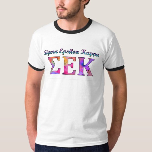 花の原稿によってバンドを付けられるワイシャツ Tシャツ (正面)