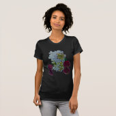 花の反射 Tシャツ (正面フル)