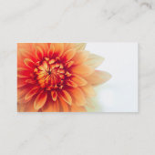 花の名刺テンプレート 名刺 (裏面)