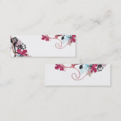 花の名刺 スキニー名刺 (正面/裏面)