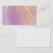 花の名刺 名刺 (正面/裏面)