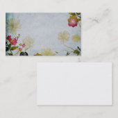 花の名刺 名刺 (正面/裏面)