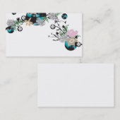 花の名刺 名刺 (正面/裏面)