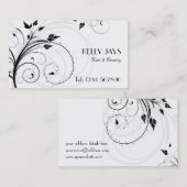 花の名刺 名刺 (正面/裏面)