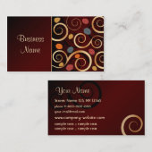 花の名刺 名刺 (正面/裏面)