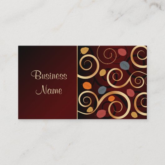 花の名刺 名刺 (正面)