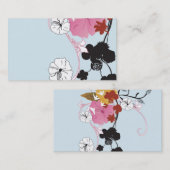 花の名刺 名刺 (正面/裏面)