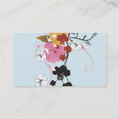 花の名刺 名刺 (裏面)