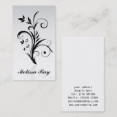 花の名刺 名刺 (正面/裏面)