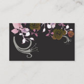 花の名刺 名刺 (裏面)