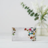 花の名刺 名刺 (スタンド正面)