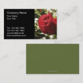 花の名刺 名刺 (正面/裏面)