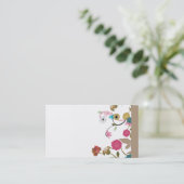 花の名刺 名刺 (スタンド正面)