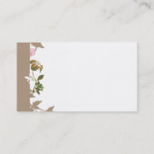 花の名刺 名刺 (裏面)