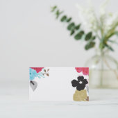 花の名刺 名刺 (スタンド正面)