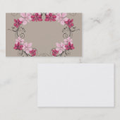 花の名刺 名刺 (正面/裏面)