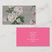 花の名刺 名刺 (正面/裏面)