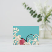 花の名刺 名刺 (スタンド正面)