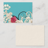 花の名刺 名刺 (正面/裏面)