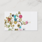 花の名刺 名刺 (裏面)