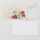 花の名刺 名刺 (正面/裏面)