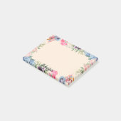 花の名前のパーソナライズ縁どフローラ ポストイット (アングル)