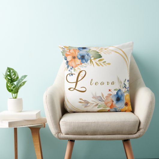 花の名前 クッション (椅子)