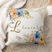 花の名前 クッション (ブランケット)