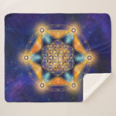 花の命メルカバスター – 聖幾何学 シェルパブランケット (正面(横))