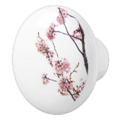花の咲くさくらんぼの木 セラミックノブ (右)