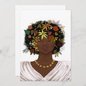 花の咲くアフロヤのある人 シーズンカード (正面/裏面)