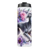 花の咲く優雅さの中のサルキ タンブラー (正面)