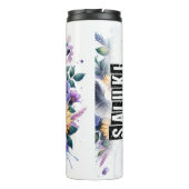 花の咲く優雅さの中のサルキ タンブラー (裏面)