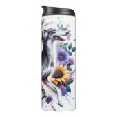 花の咲く優雅さの中のサルキ タンブラー (回転右)