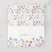 花の咲く春夏の恋 テーブルナンバー プレイスカード (外部開封)