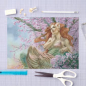 花の咲く木の星 薄葉紙 (クラフト)