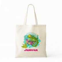 花の咲く熱帯トカゲパーソナライズされた