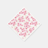 花の咲く紙ナプキン スタンダードカクテルナプキン (角)