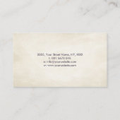 花の咲く花の木 名刺 (裏面)