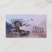 花の咲く花の木 名刺 (正面)