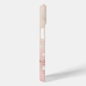 花の咲く静かな鳩カラーフォンケース Case-Mate iPhoneケース (裏面 / 右)