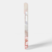 花の咲く静かな鳩カラーフォンケース Case-Mate iPhoneケース (裏面 / 左)