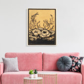 花の咲く キャンバスプリント (インサイチュ (リビング))